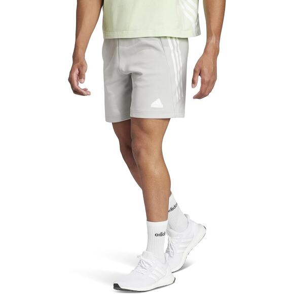 NEW adidas Future Icons Men’s Training Shorts Gray Size Large IR9165 Sportswear - Picture 1 of 7